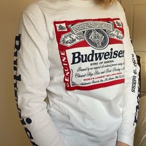 Budweiser long sleeve tee